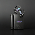 Open Ear Wireless Earbuds, Foldable Bluetooth Headphones
