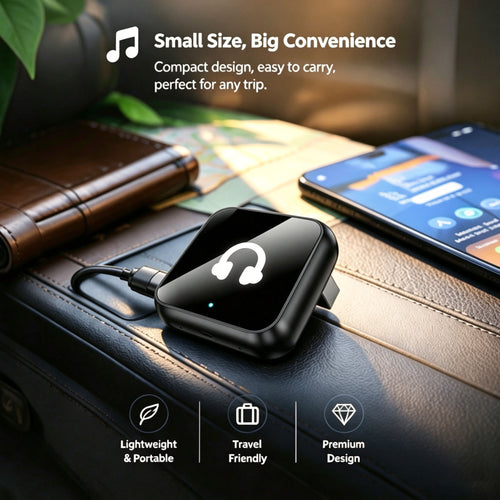 Wireless CarPlay & Android Auto Adapter, Fast Wireless Connection
