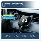 Wireless CarPlay & Android Auto Adapter, Fast Wireless Connection
