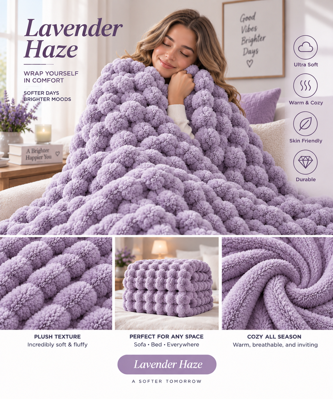 Oversized Cozy Soft Warm Throw Blanket