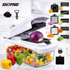 All In One Vegetable Chopper & Slicer Set for Fast Kitchen Prep