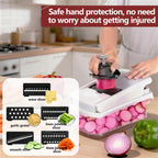 All In One Vegetable Chopper & Slicer Set for Fast Kitchen Prep