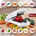 All In One Vegetable Chopper & Slicer Set for Fast Kitchen Prep