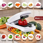 All In One Vegetable Chopper & Slicer Set for Fast Kitchen Prep
