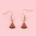 Mini Watermelon Earrings