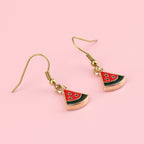 Mini Watermelon Earrings