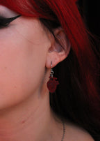 Mini Heart-core Huggie Hoop Earrings