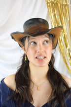 Mini Gold Cowboy Boot Necklace