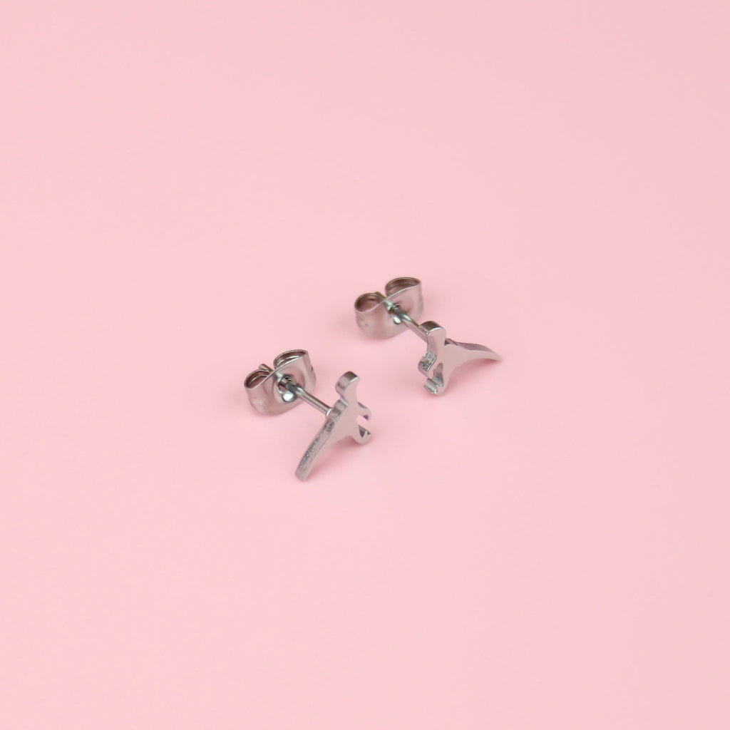 Mini Velociraptor Stud Earrings
