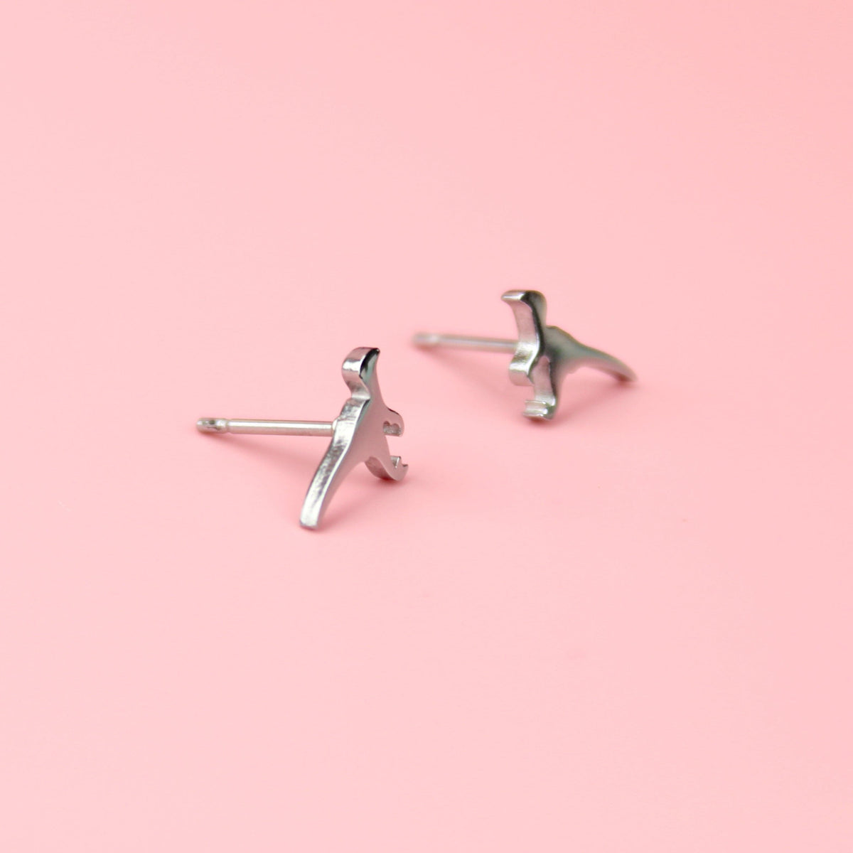 Mini Velociraptor Stud Earrings