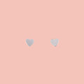 Mini Heart Stud Earrings