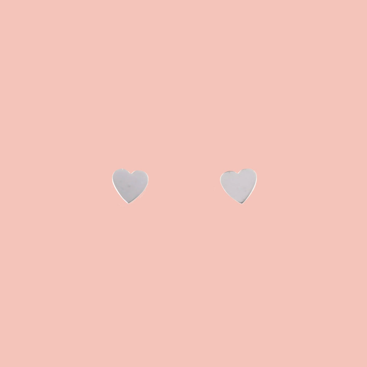 Mini Heart Stud Earrings