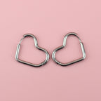 Mini Heart Hoop Earrings