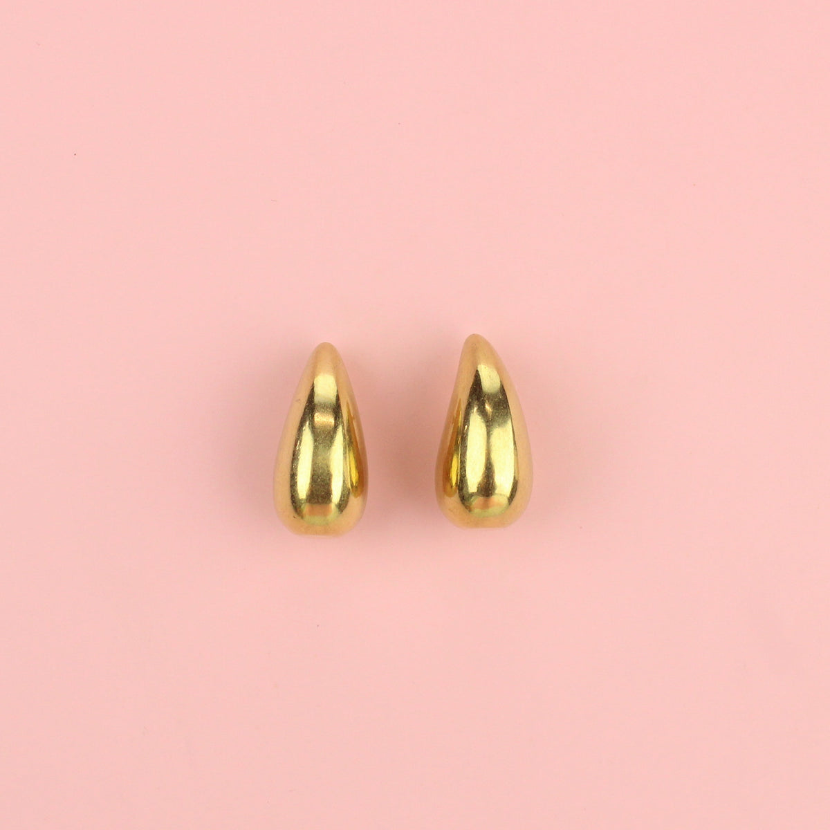 Mini Droplet Earrings (Gold Plated)