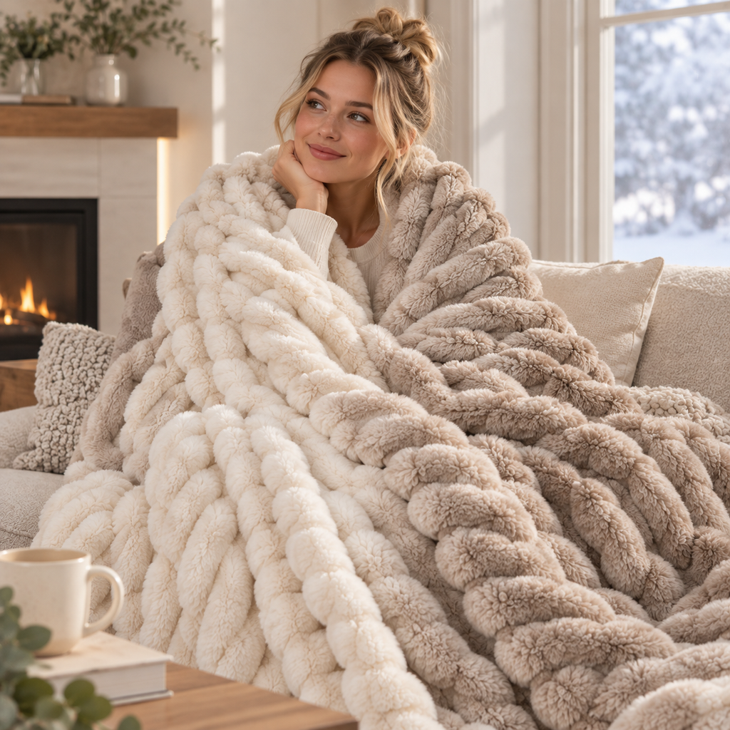 Oversized Cozy Soft Warm Throw Blanket