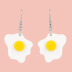 Mini Fried Egg Earrings