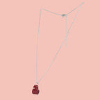 Mini Red Cherry Necklace