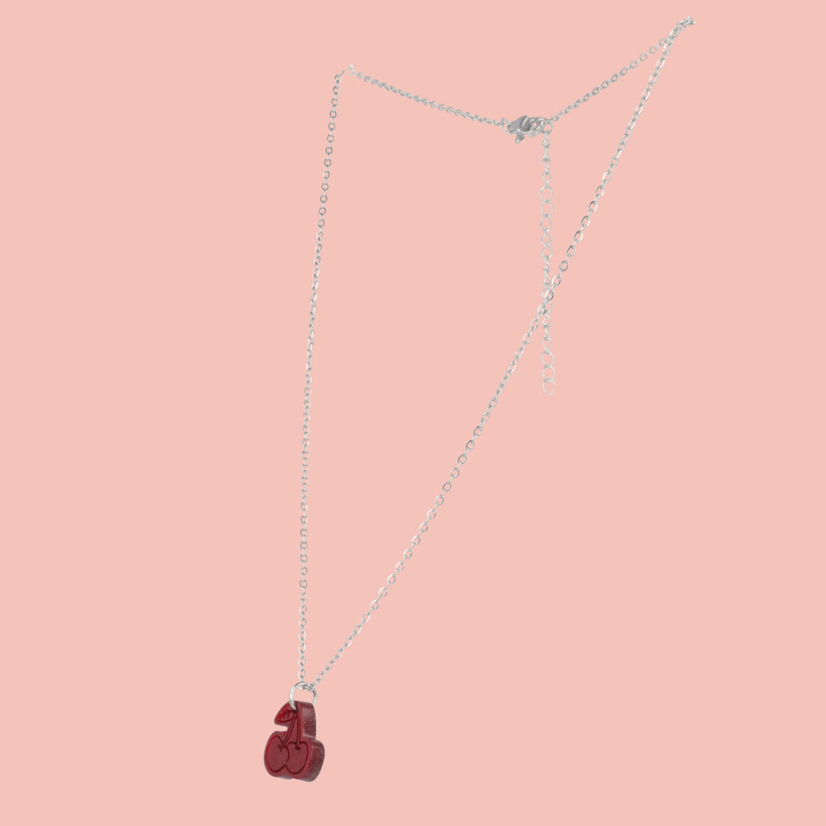 Mini Red Cherry Necklace