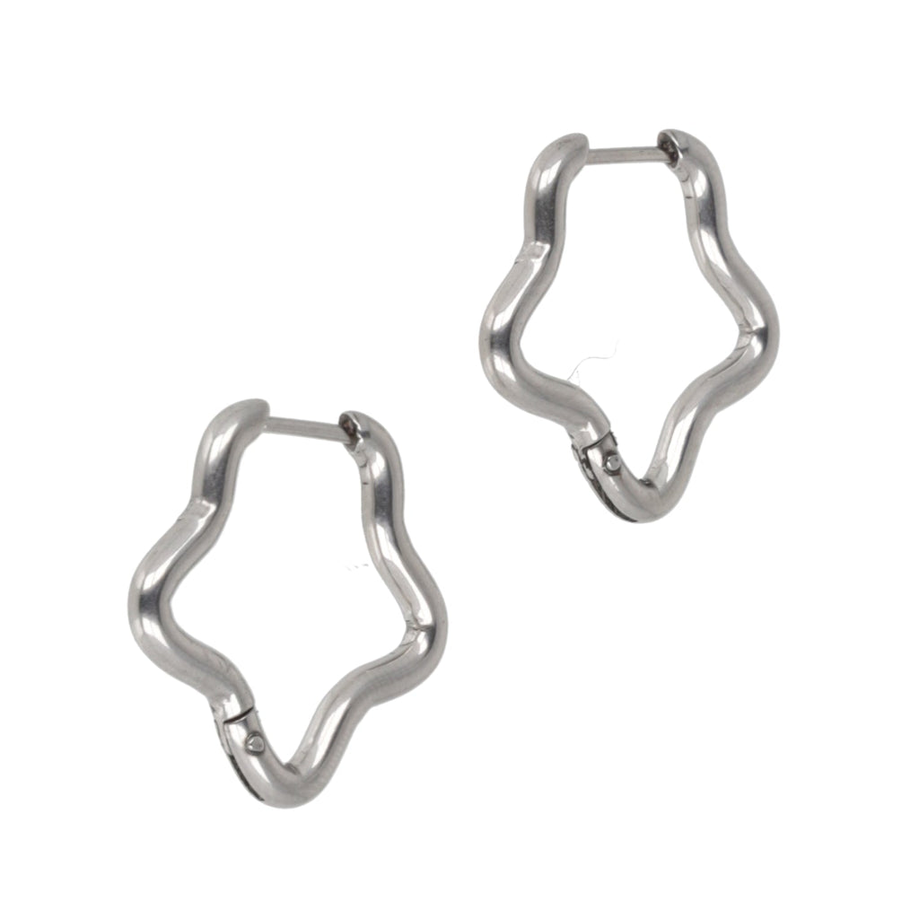 Mini Star Hoop Earrings
