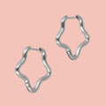Mini Star Hoop Earrings