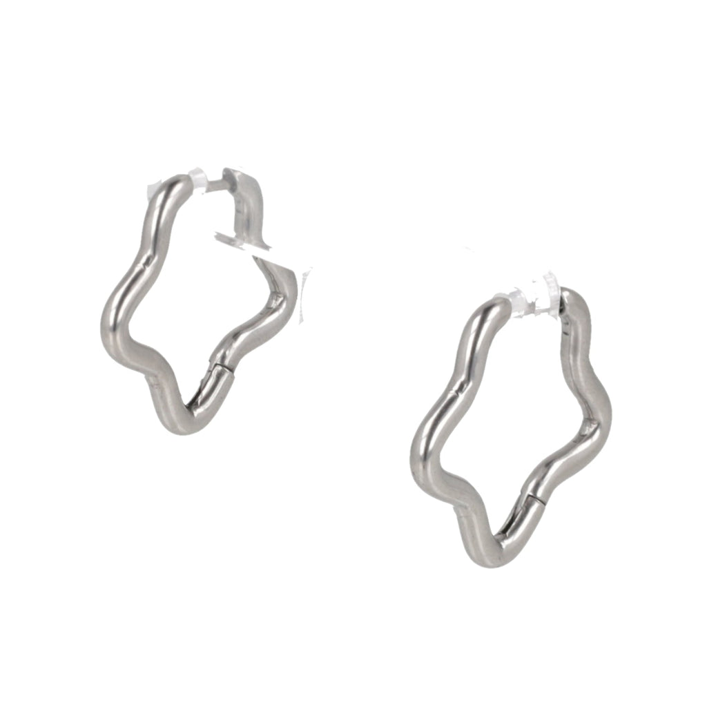 Mini Star Hoop Earrings