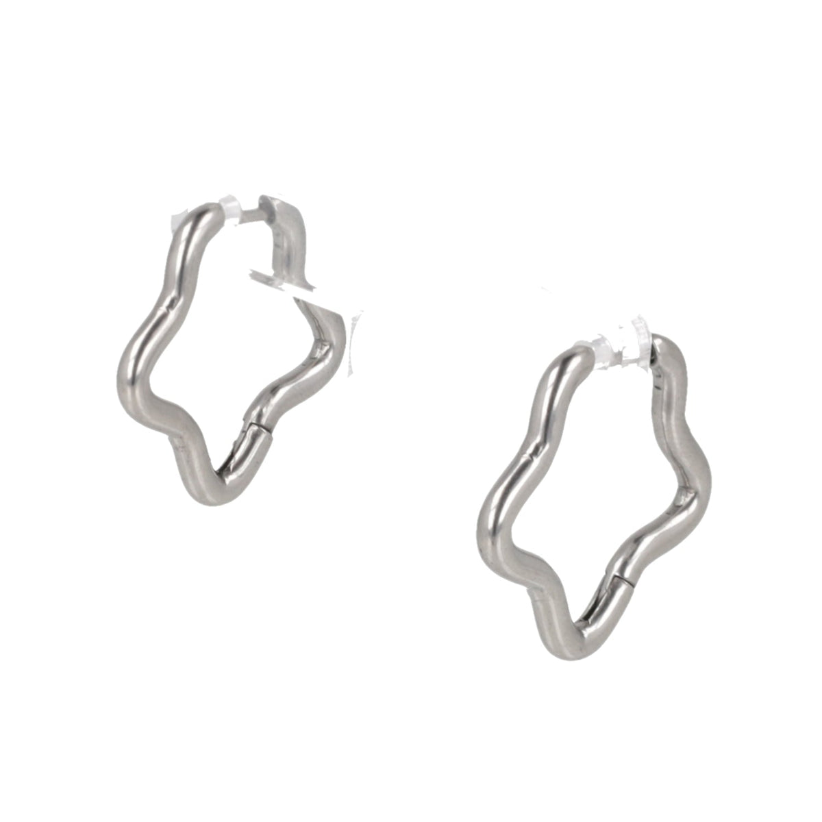 Mini Star Hoop Earrings