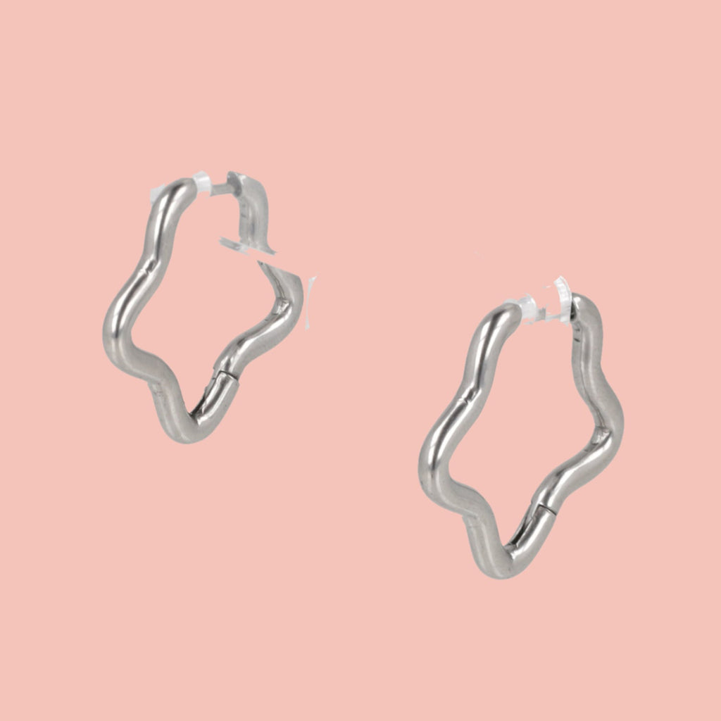 Mini Star Hoop Earrings