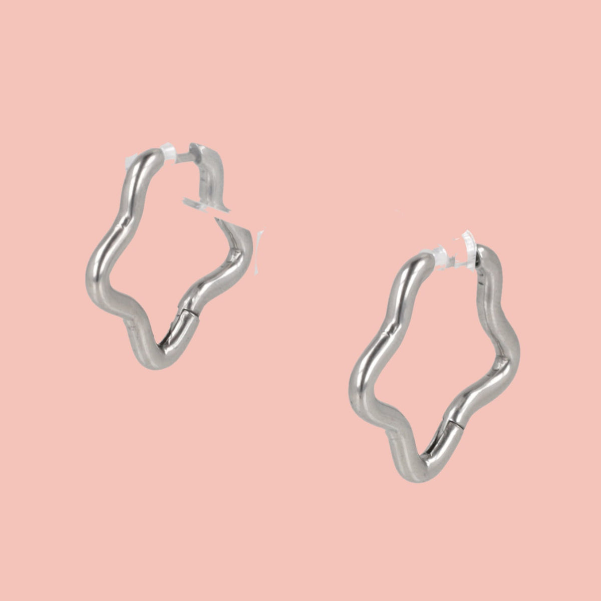 Mini Star Hoop Earrings