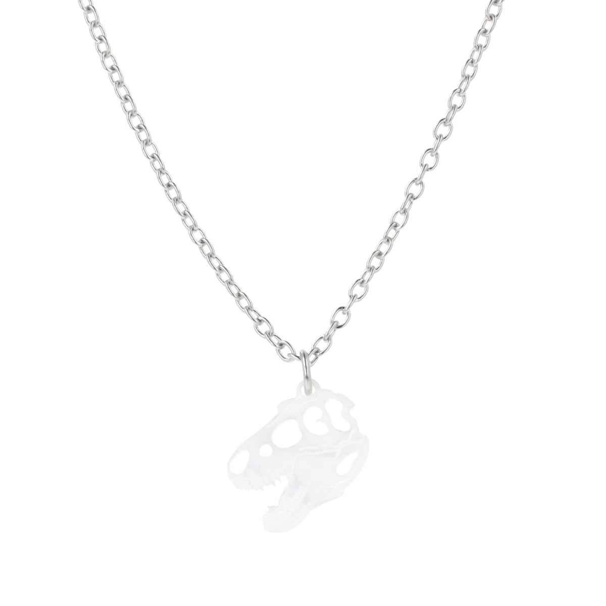 Mini T-Rex Skull Necklace
