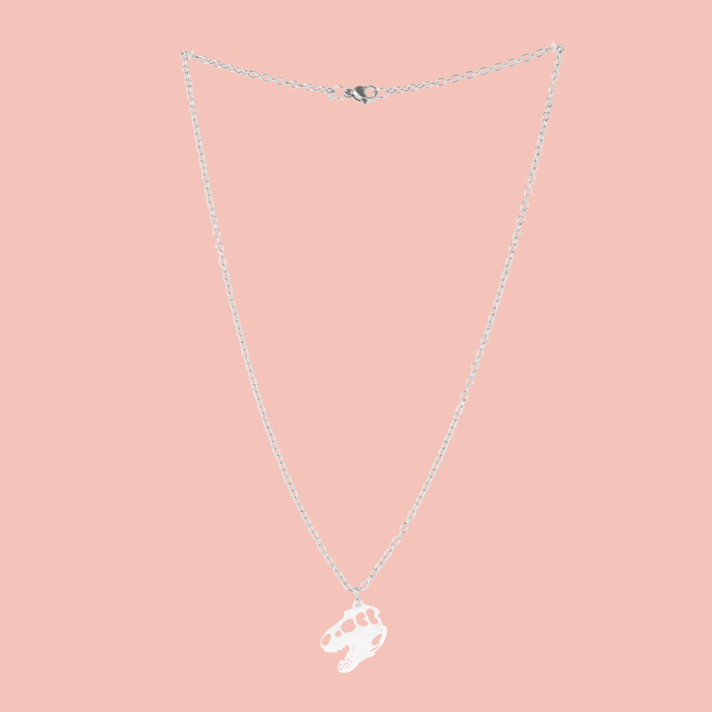 Mini T-Rex Skull Necklace