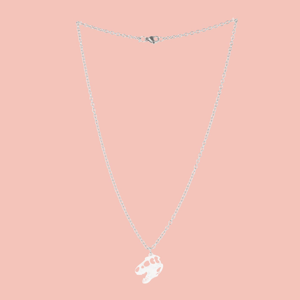 Mini T-Rex Skull Necklace