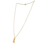 Mini Gold Cowboy Boot Necklace