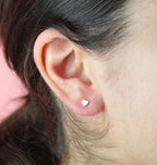 Mini Heart Stud Earrings