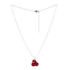 Mini Red Cherry Necklace