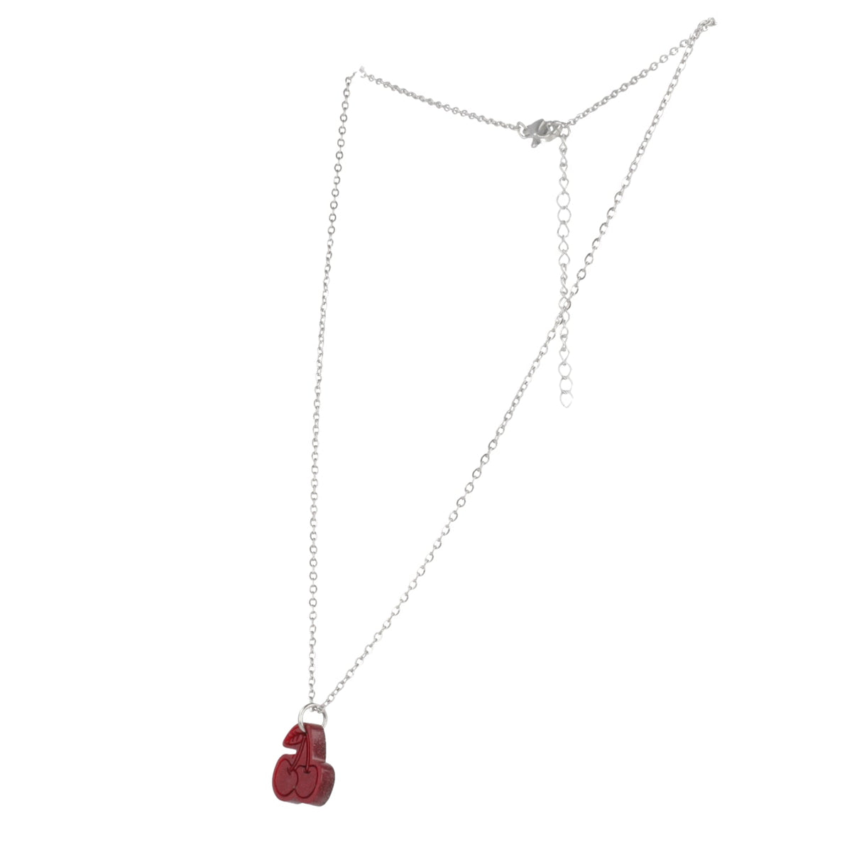 Mini Red Cherry Necklace