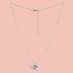 Mini Silver Cowboy Hat Necklace