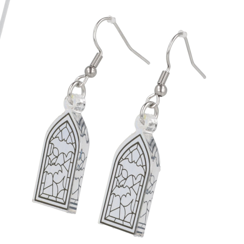 Mini Stained Glass Earrings