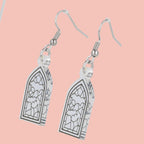 Mini Stained Glass Earrings